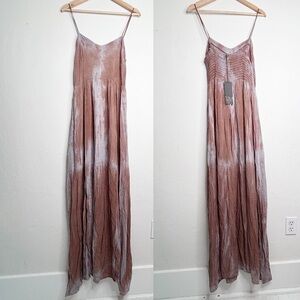 Anthropologie Tina + Jo Bi-Slit Maxi Dress Clay Size XS-L NWT